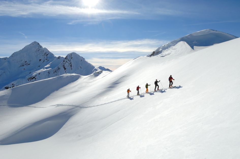 Skitouring, one of the best ski adventures that pushes you outside your comfort zone