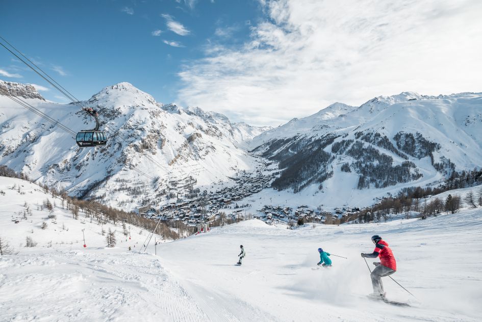 The Face is the most iconic run in Val d'Isère. 